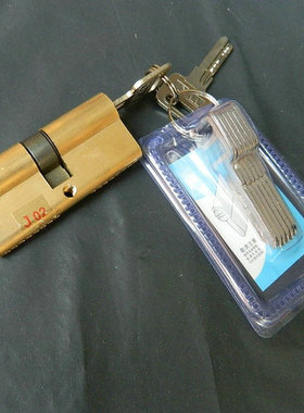 锁芯大门锁锁芯普通入户门纯铜锁芯防盗锁芯A级锁芯6+2钥匙