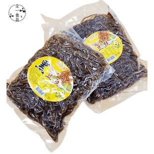 五香黑豆丝黑干丝500g40包凉拌菜开袋即食餐饮商用豆腐丝凉菜整箱