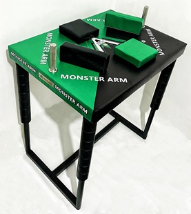 (魔腕品牌)1:1世锦赛专用比赛腕力桌/全钢训练桌//掰手腕腕力台