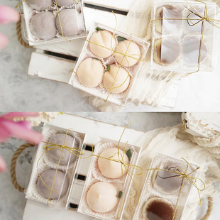 雪媚娘包装盒 雪莓娘雪梅娘月饼泡芙蛋黄酥盒透明盒子烘焙吸塑盒