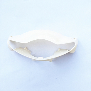 适用本田化油器版DIO56 57期电喷63期Z4白坯塑料前脑头罩外壳灯箱