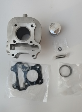 适用于铃木LETS4铃木怪四代电喷V50G ADDRESS缸体活塞环中缸套缸