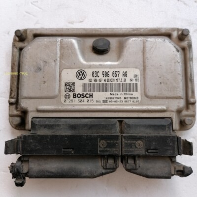 大众朗逸1.6L发动机电脑板 ECU 03C906057AQ 0261B06671