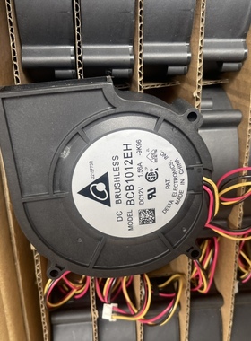 全新台达散热风扇BCB1012EH DC12V1.56A三线 带滚珠TB1073tb1071
