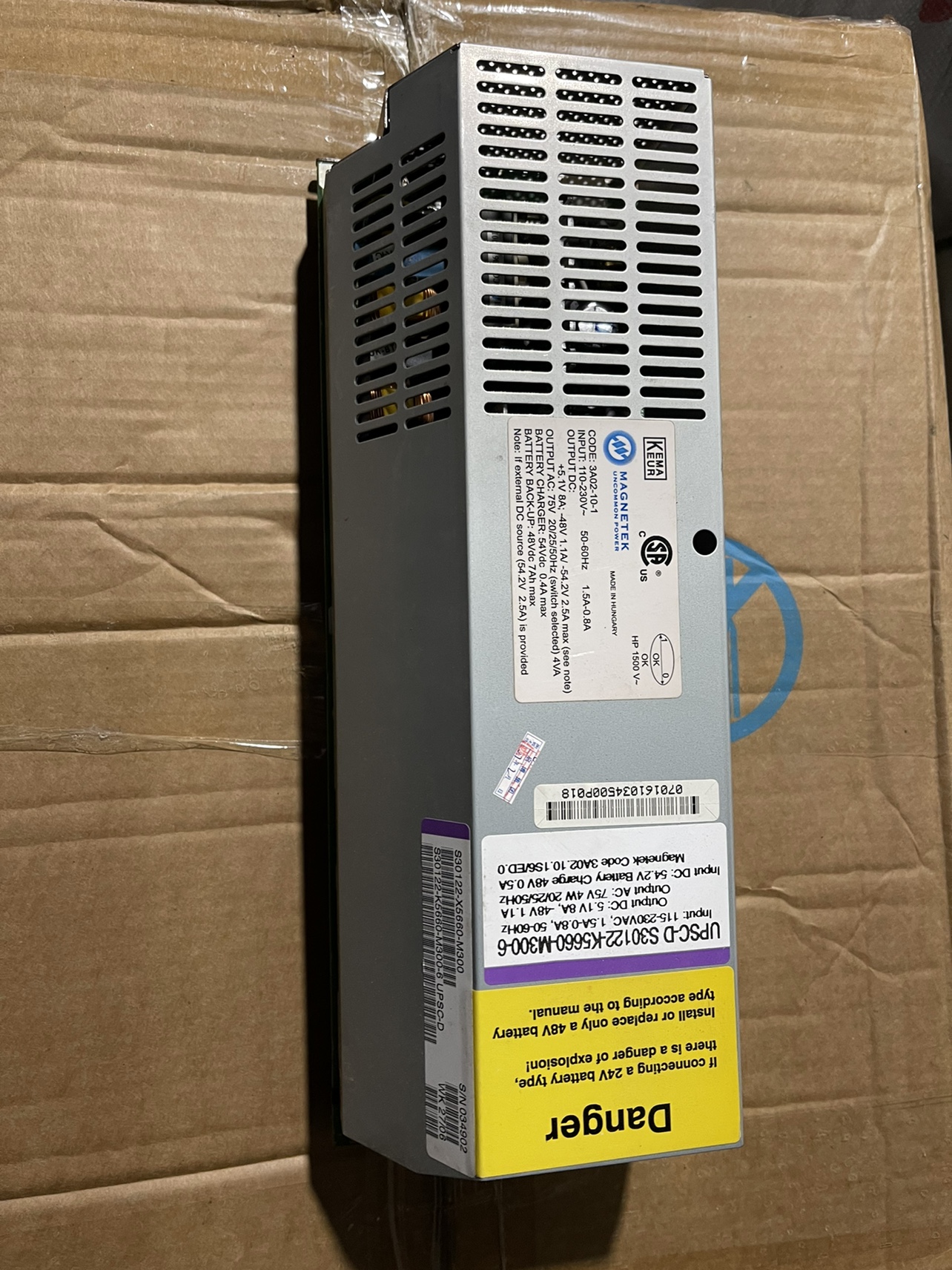 UPSC-DS30122-K5660-M300-6 Gk953