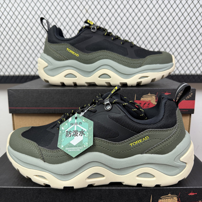 探路者25秋冬防风防泼水登山鞋
