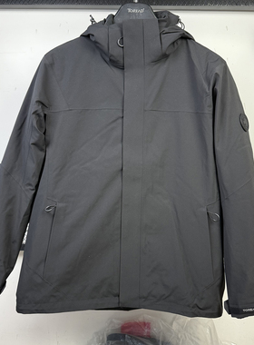 探路者羽绒冲锋衣男 25秋冬新可拆卸防风鹅绒登山外套TAWWFN91966