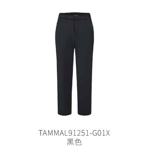 探路者徒步裤男女秋冬新款弹力摇粒绒长裤TAMMAL91251/92252