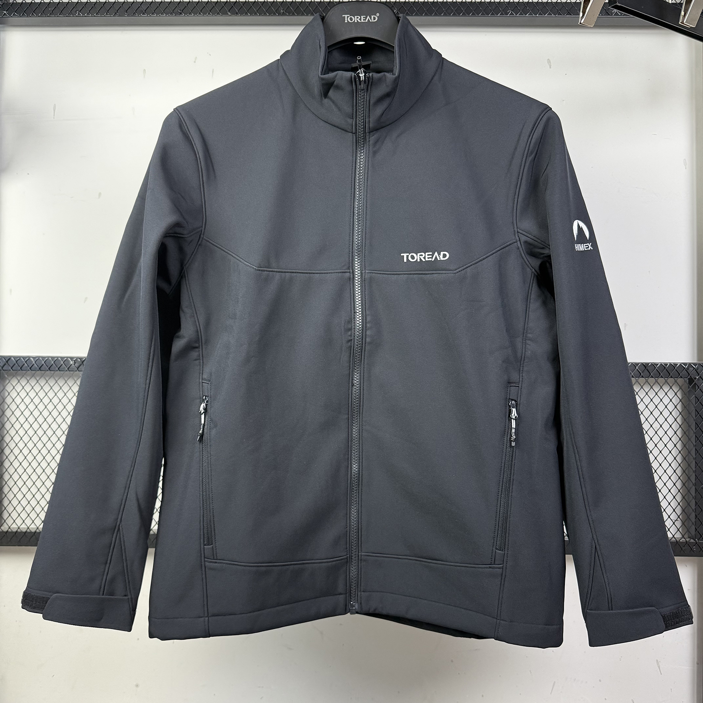 探路者软壳衣男防风加绒保暖舒适