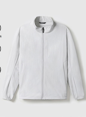 探路者徒步外套男 22年春秋户外弹力防风保暖防泼水外套TAEK81205