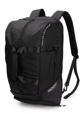 探路者双肩背包 春夏新款户外男女多口袋20升背包TEBJ80504