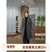 秘鲁进口Vicuna骆马绒 邱莹莹HELA AOMI 绵羊毛高级感大衣