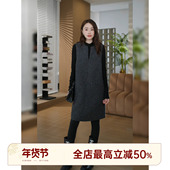 星河背心裙 邱莹莹HELA AOMI 绵羊毛百搭老钱风背心连衣裙