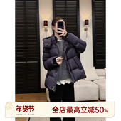 90白鹅绒短款 邱莹莹 精简泡芙羽绒服 经典 鹅 HELA AOMI