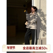 邱莹莹 90白鹅绒一手长腰带收腰羽绒服 蒙家腰带鹅 HELA AOMI