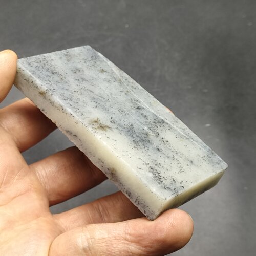 新疆和田玉原石毛料边角料青花料牌子料L12雕刻吊坠挂件玉石玉料