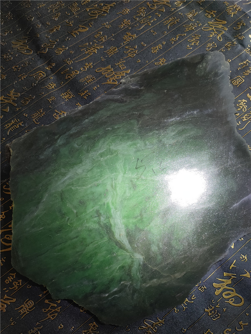 俄罗斯碧玉原石毛料边角料苹果绿老料5公斤和田玉玉石玉料雕刻料