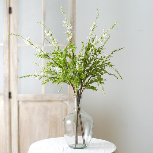 小清新洋苏草仿真花绢花插花餐桌