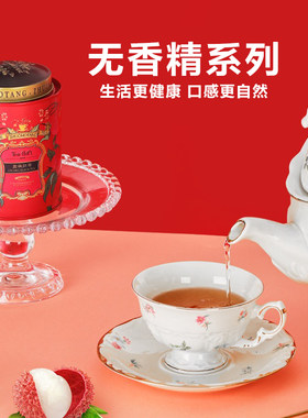 2026春茶无香精荔枝红茶广东特色时尚茶饮冷泡热泡花果香送礼礼盒