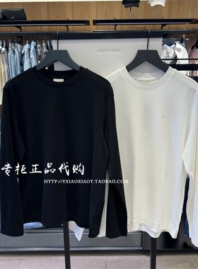 CK Jeans专柜正品 2025秋款男士通勤刺绣纯棉休闲长袖T恤 4LD202G