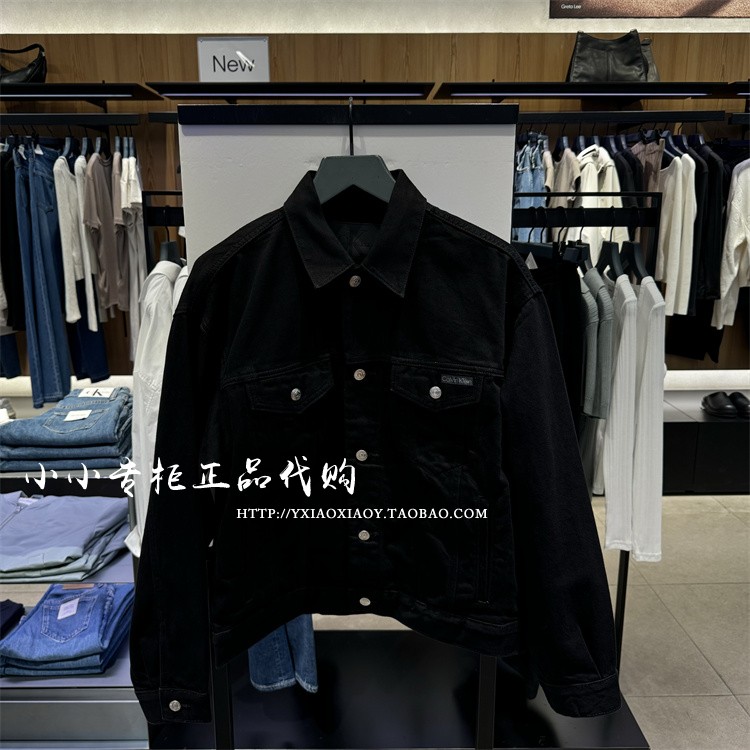 CKJeans美式复古牛仔外套