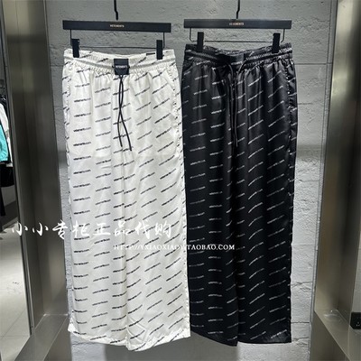 VETEMENTS新款数码印花休闲裤