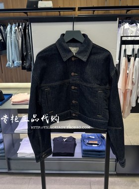 CK Jeans专柜正品 2025秋季新款女士复古百搭短款牛仔外套47D700G