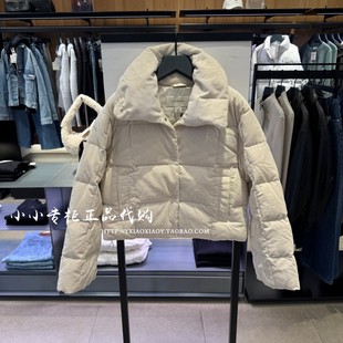 女士复古灯芯绒面包羽绒服44D527G 2025秋冬新款 Jeans专柜正品