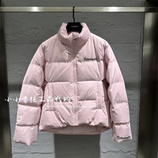 VETEMENTS维特萌专柜正品 2025冬款男女矩形压线羽绒服 35710002