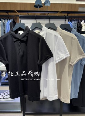 CK Jeans专柜正品 2025春夏款男士浮雕净色纯棉短袖POLO衫4RAB202