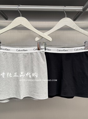 CK Jeans专柜正品2025春夏新款女士美式潮流运动短裙短裤GWS5T901