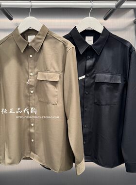 CKJeans商务刺绣长袖衬衫