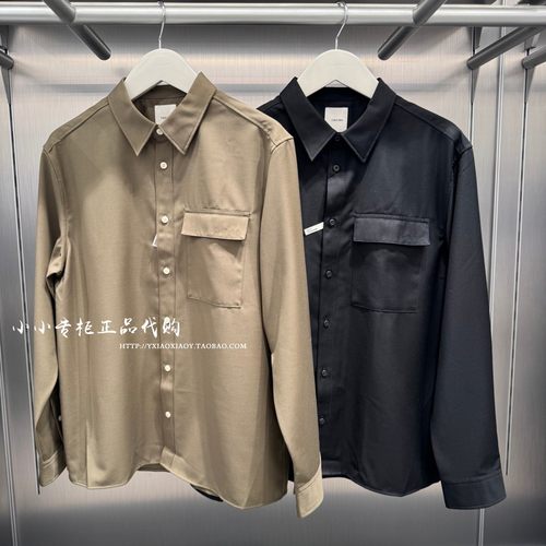 CKJeans商务刺绣长袖衬衫