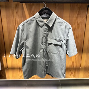 CK Jeans专柜正品 2025早秋新款男士商务休闲宽松短袖衬衫4RC102G