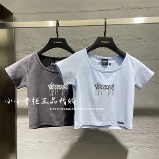 T恤 VETEMENTS维特萌专柜正品 印花短袖 女士时尚 35352001 2025夏款