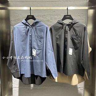 衬衫 男女双拼格纹长袖 36330503 2026夏款 VETEMENTS维特萌专柜正品