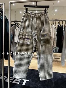 男女格子满印梭织长裤 2023秋款 TMD3231194 STREET专柜正品 INXX
