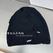 2025冬款 男女百搭时尚 个性 INXX专柜正品 做破针织冷帽 XWF4536008