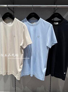 CKJeans立体压印短袖T恤