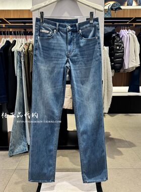 CKJeans洗水修身牛仔裤