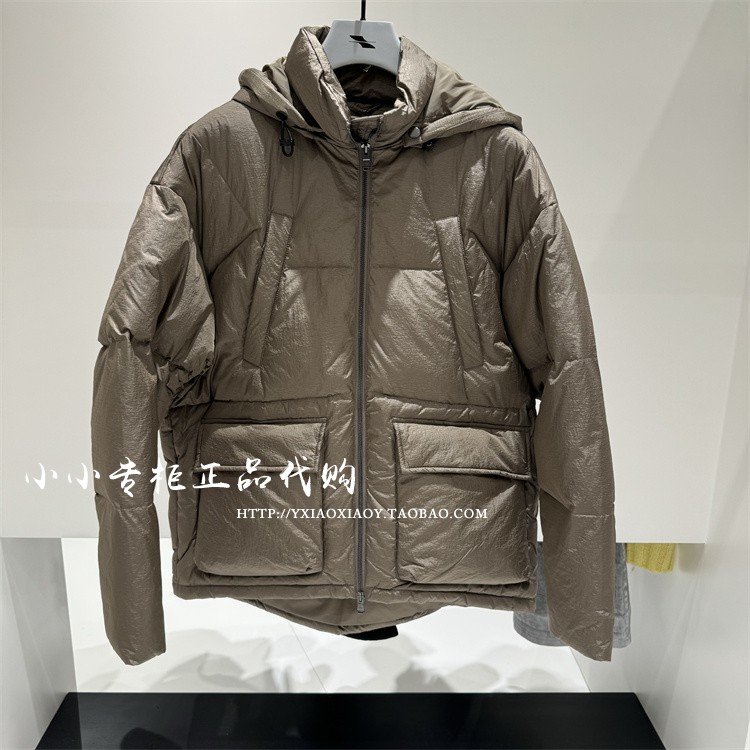 TOFOURTH加厚羽绒服拼接