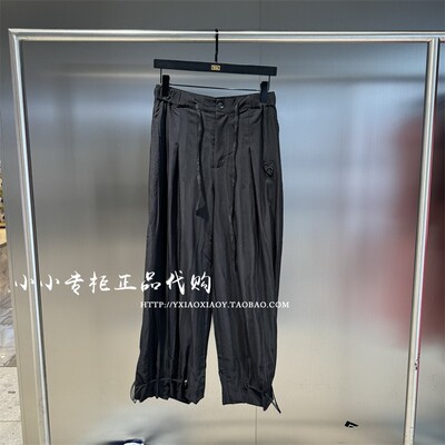 INXX正品刺绣薄款梭织裤