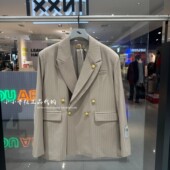 2026春款 男女时尚 绣标宽松休闲西装 INXX专柜正品 外套 XGG1190051