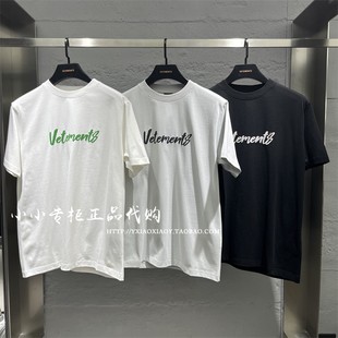 T恤 VETEMENTS维特萌专柜正品 短袖 男女印花个性 34152012 2024夏款