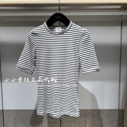 CKJeans正品25早秋新款女士T恤
