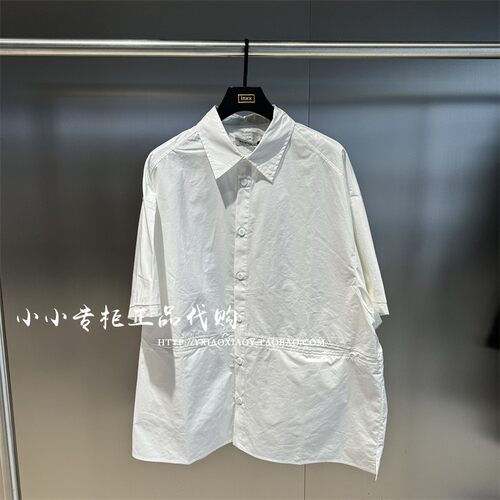 TOFOURTH简约宽松短袖衬衫