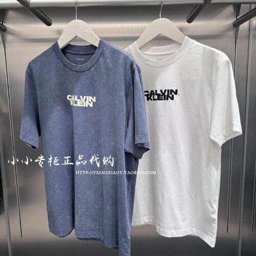 CKJeans水洗印花短袖T恤