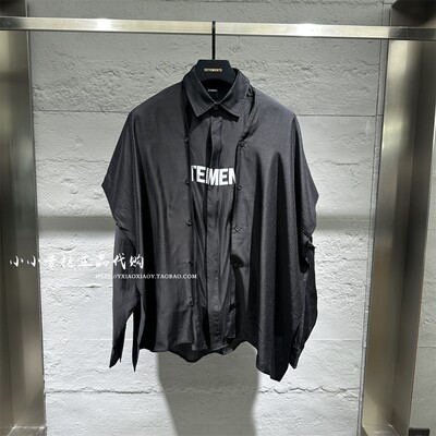 VETEMENTS专柜正品26春夏款衬衫