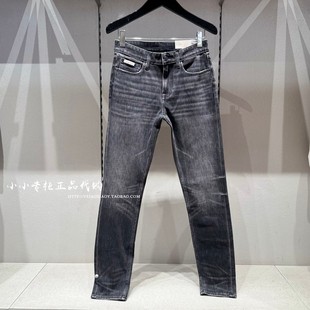 CK Jeans专柜正品 2026春夏新款微弹合体楔形锥形牛仔裤 4RF746G