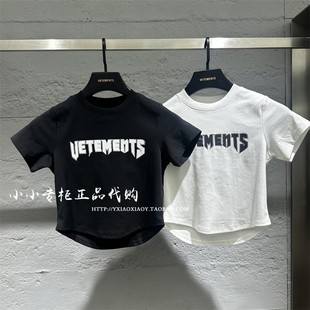 T恤 女士字母印花短袖 35552004 2025秋款 VETEMENTS维特萌专柜正品